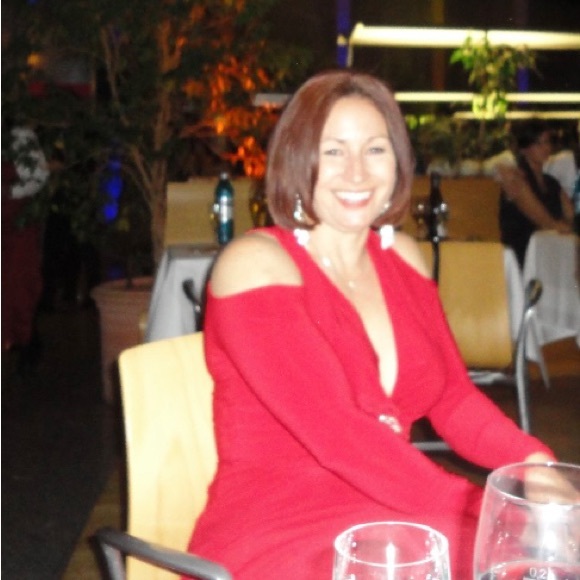 Cache XS Red gown with rhinestone embellishment - Picture 10 of 12